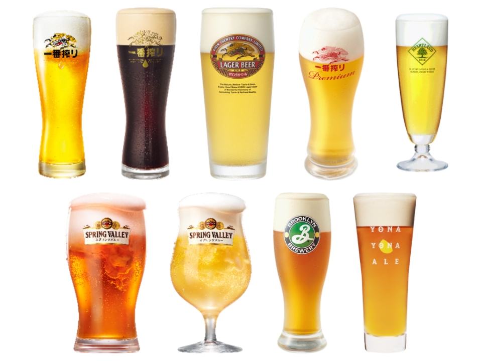 キリン横浜ビアホールのビール