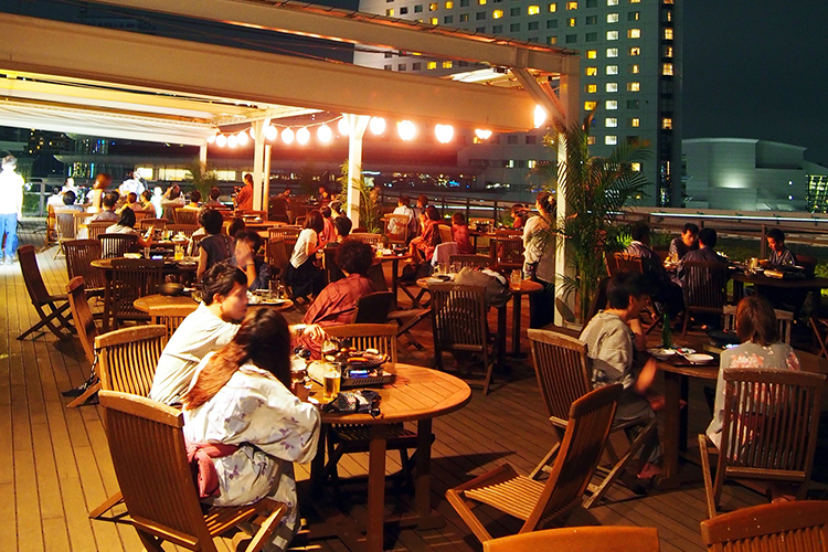 オープンテラスBBQビアガーデン