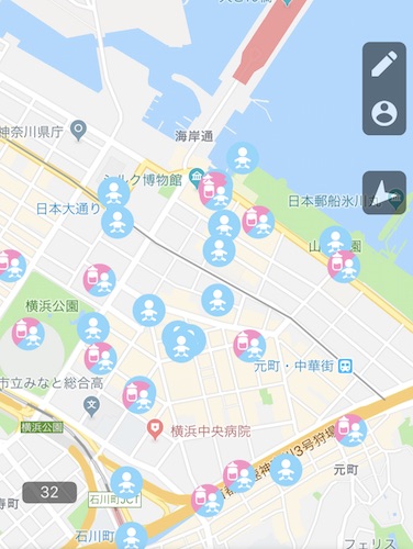授乳室・おむつ交換台検索アプリ