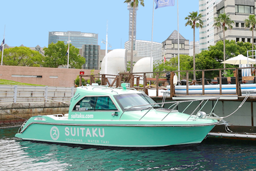 横浜唯一の水上タクシーSUITAKU（スイタク）